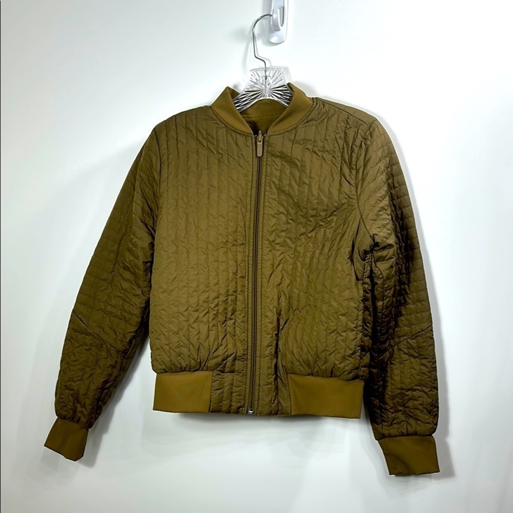 Lululemon Women’s Non-Stop Bomber jacket‎ Artifact Brown size 6
